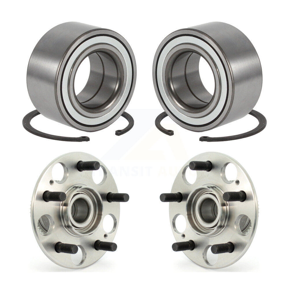 Wheel Bearing And Hub Assembly Front Rear Kit For Honda Accord Acura TL