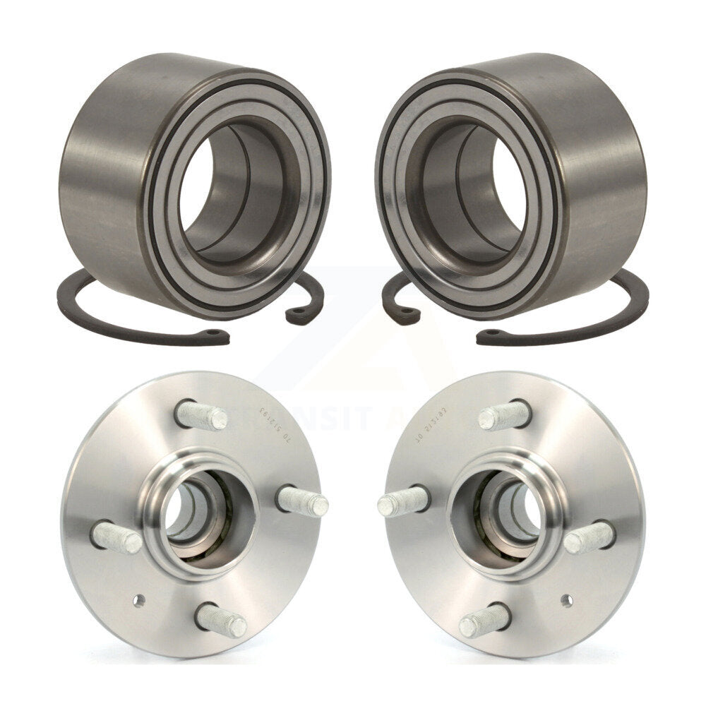 Wheel Bearing And Hub Assembly Front Rear Kit For Hyundai Accent