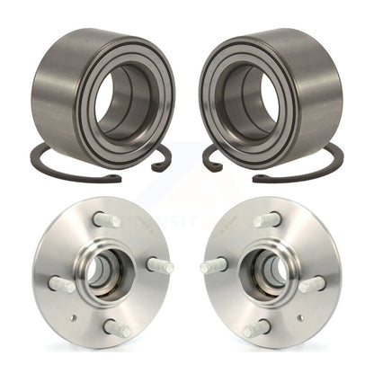 Wheel Bearing And Hub Assembly Front Rear Kit For Hyundai Accent