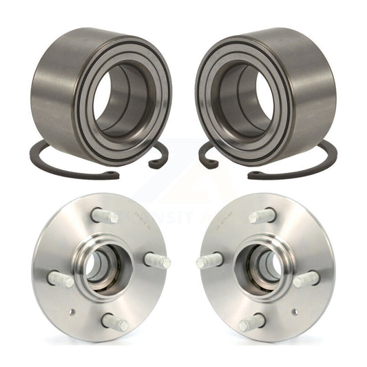 Wheel Bearing And Hub Assembly Front Rear Kit For Hyundai Accent