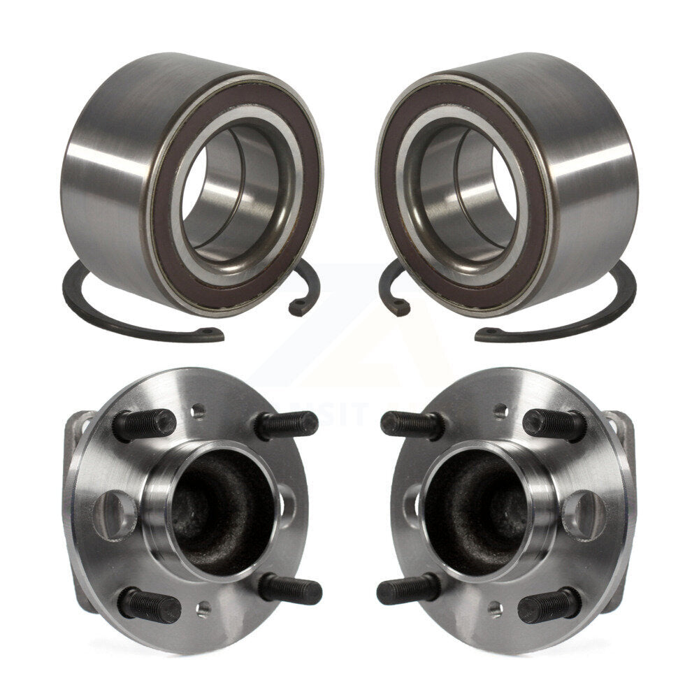 Wheel Bearing And Hub Assembly Front Rear Kit For Ford Fiesta