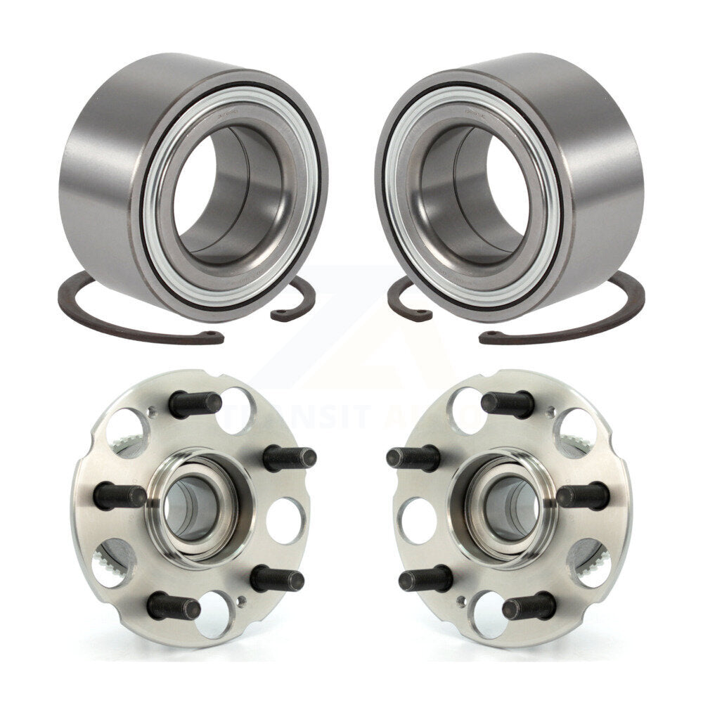 Wheel Bearing And Hub Assembly Front Rear Kit For 1999-2004 Honda Odyssey