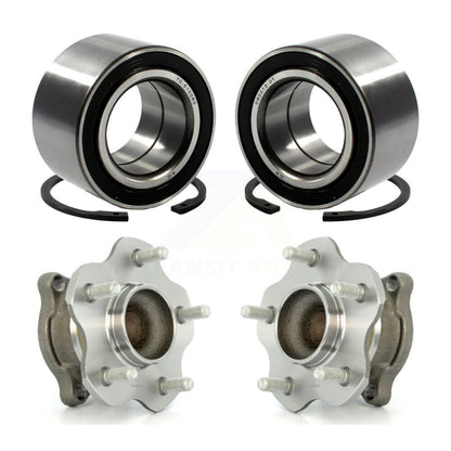 Wheel Bearing And Hub Assembly Front Rear Kit For Nissan Altima Maxima