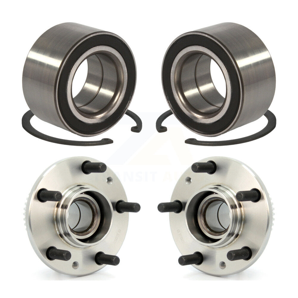 Wheel Bearing And Hub Assembly Front Rear Kit For 2006-2007 Mazda 6 Mazdaspeed