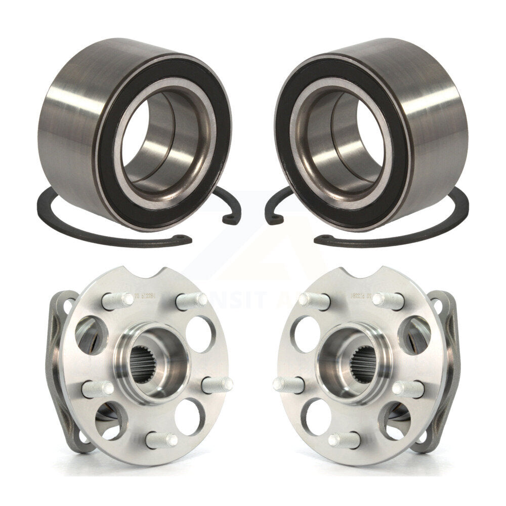 Wheel Bearing Hub Assembly Front Rear Kit For Toyota Venza Lexus RX350 RX330 AWD