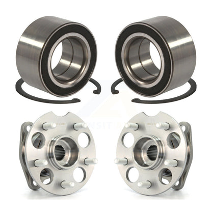 Wheel Bearing Hub Assembly Front Rear Kit For Toyota Venza Lexus RX350 RX330 AWD