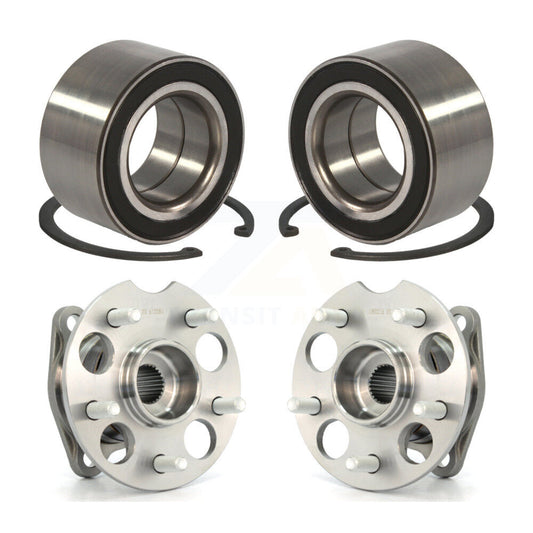 Wheel Bearing Hub Assembly Front Rear Kit For Toyota Venza Lexus RX350 RX330 AWD