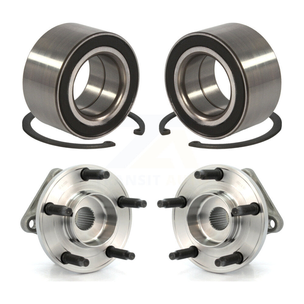 Wheel Bearing And Hub Assembly Front Rear Kit For Ford Edge Lincoln MKX AWD
