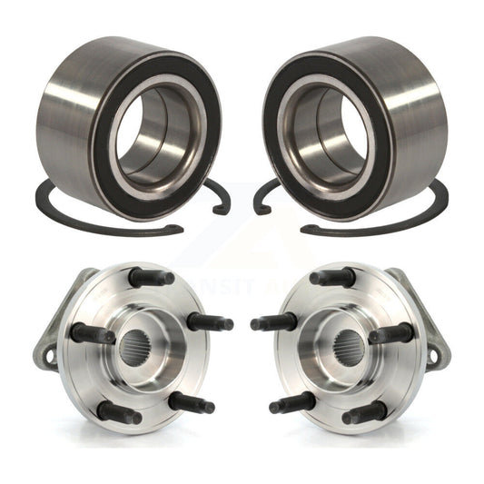 Wheel Bearing And Hub Assembly Front Rear Kit For Ford Edge Lincoln MKX AWD