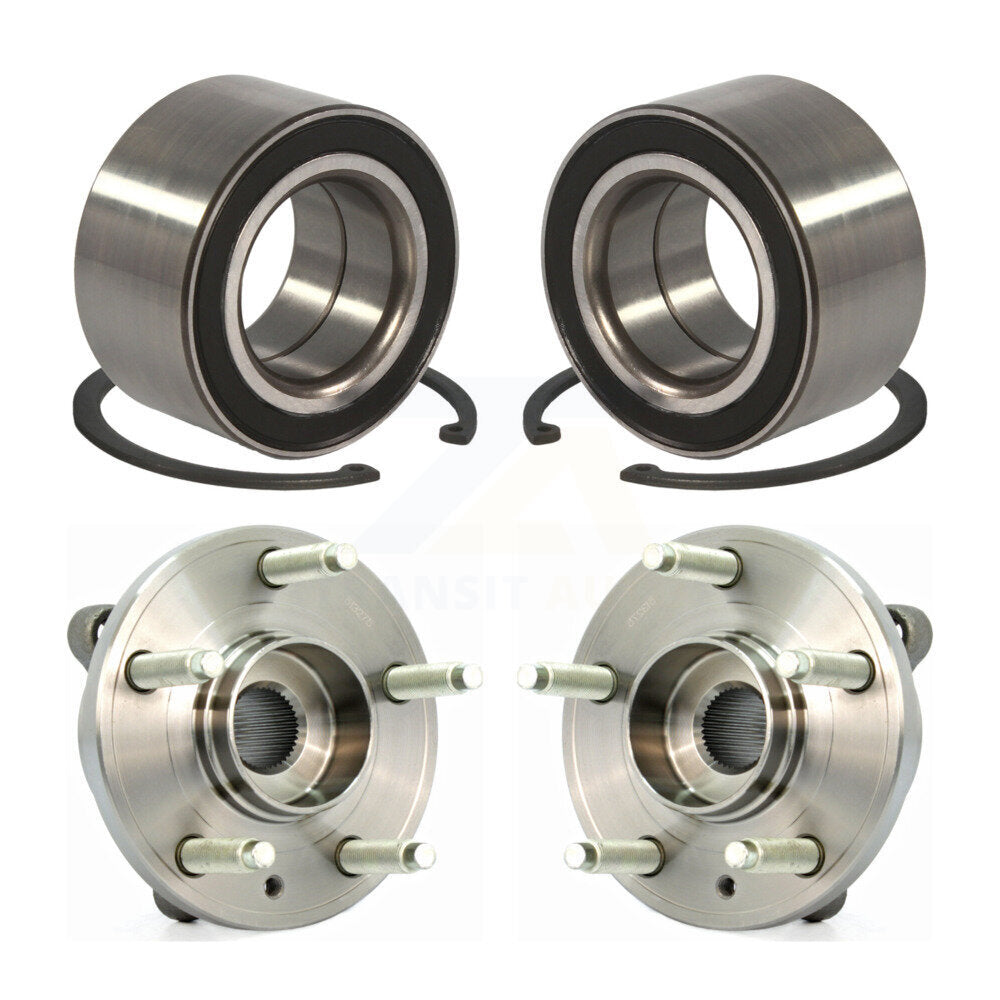 Wheel Bearing And Hub Assembly Front Rear Kit For Ford Edge Lincoln MKX