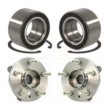 Wheel Bearing And Hub Assembly Front Rear Kit For Ford Edge Lincoln MKX