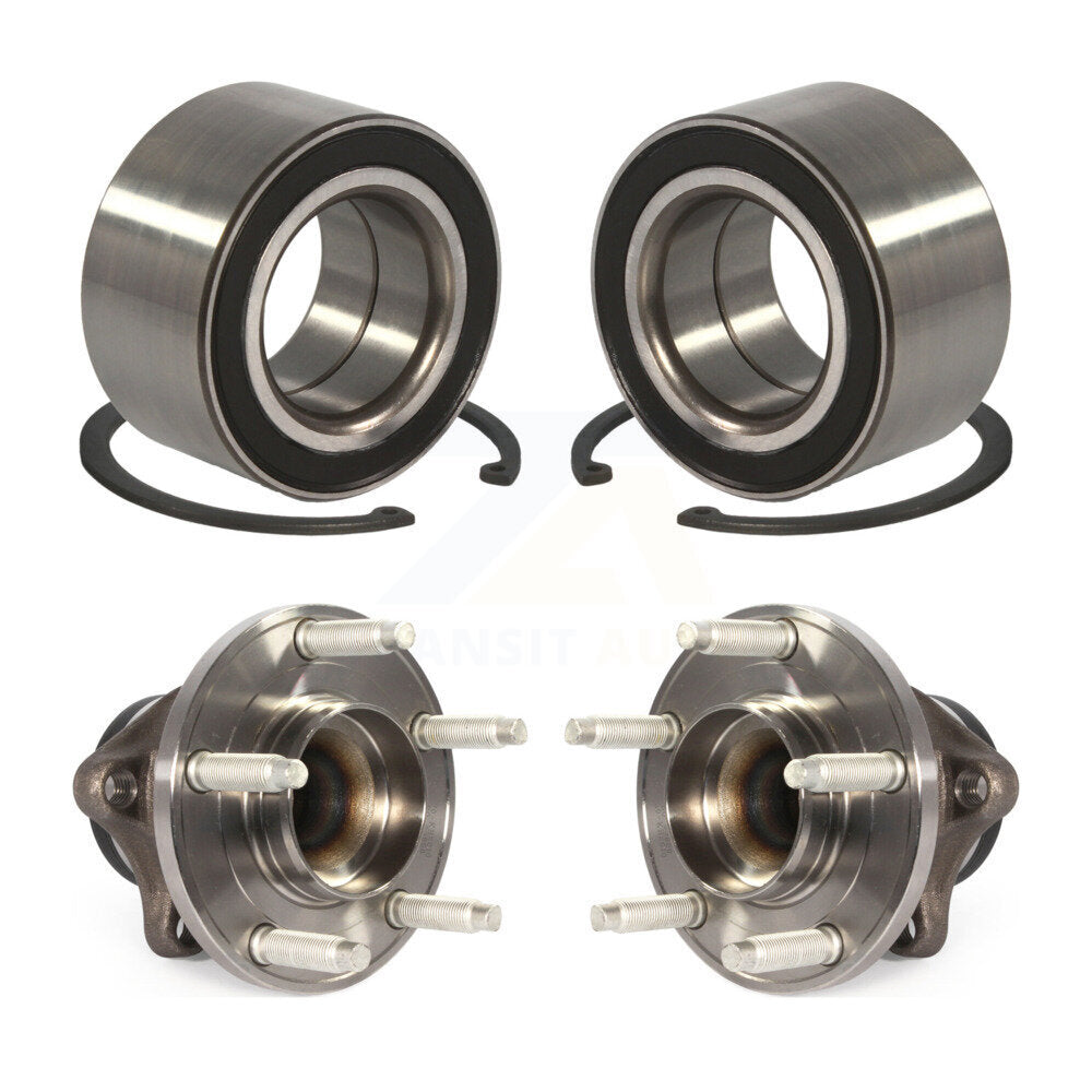 Wheel Bearing And Hub Assembly Front Rear Kit For Ford Edge Lincoln MKX FWD