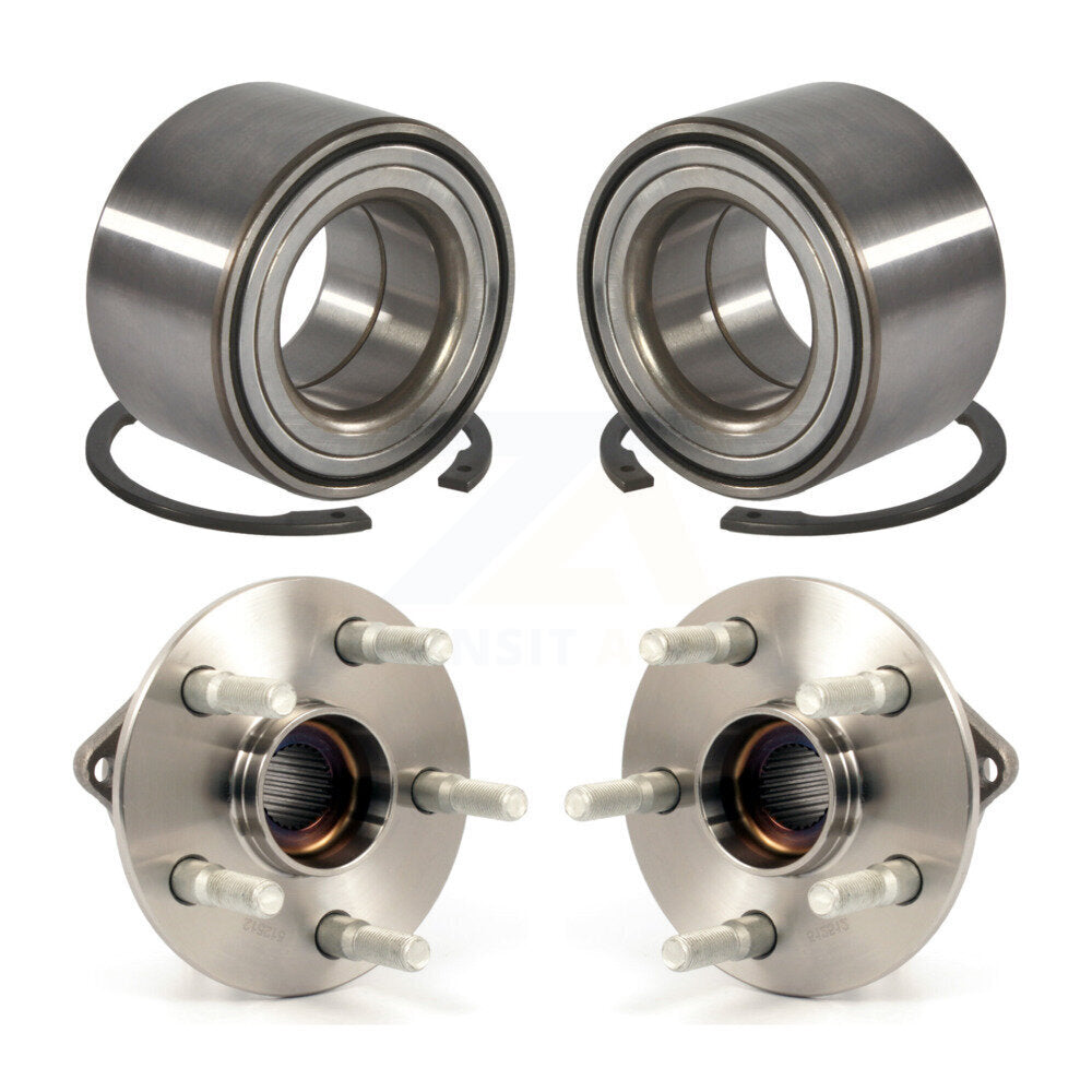Wheel Bearing And Hub Assembly Front Rear Kit For Toyota Matrix Pontiac Vibe AWD