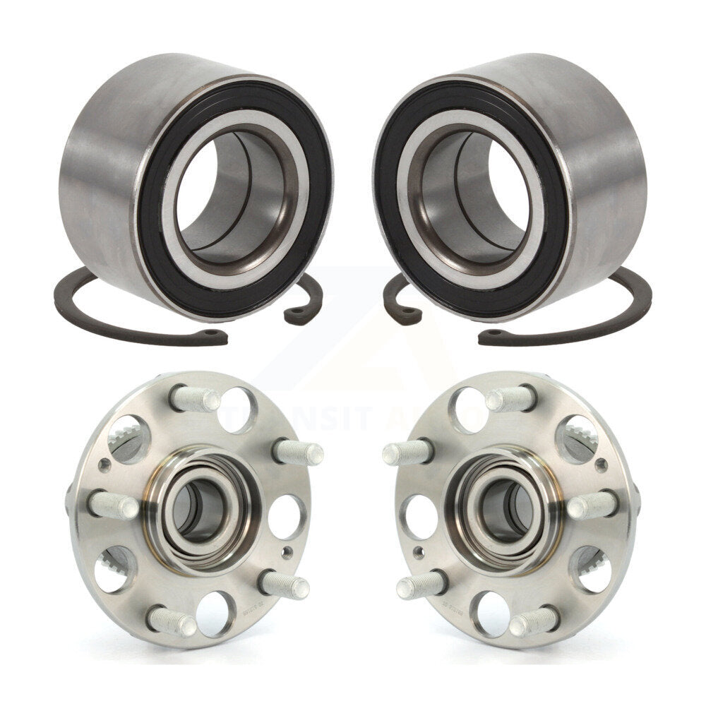 Wheel Bearing And Hub Assembly Front Rear Kit For Honda Accord Acura TL