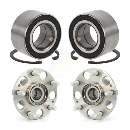 Wheel Bearing And Hub Assembly Front Rear Kit For Honda Accord Acura TL