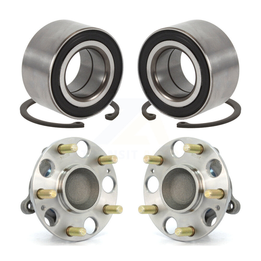Wheel Bearing & Hub Assembly Front Rear Kit For 2006-2011 Honda Civic Acura CSX