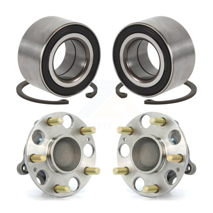 Wheel Bearing & Hub Assembly Front Rear Kit For 2006-2011 Honda Civic Acura CSX