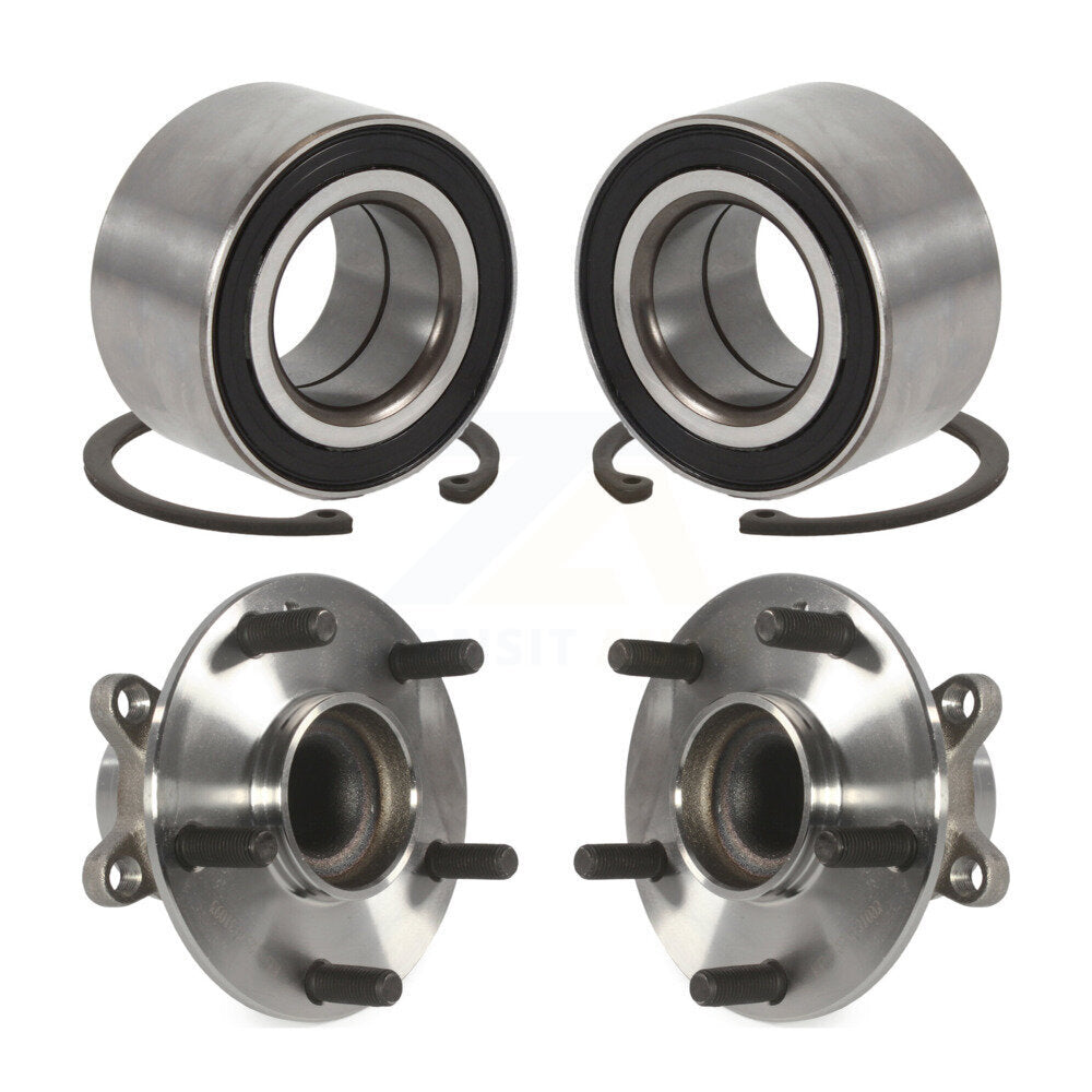 Wheel Bearing And Hub Assembly Front Rear Kit For Honda Civic Insight
