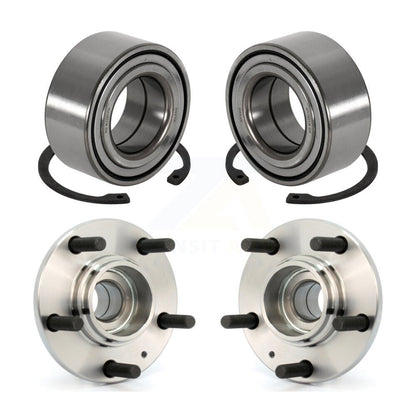 Wheel Bearing And Hub Assembly Front Rear Kit For Hyundai Tiburon