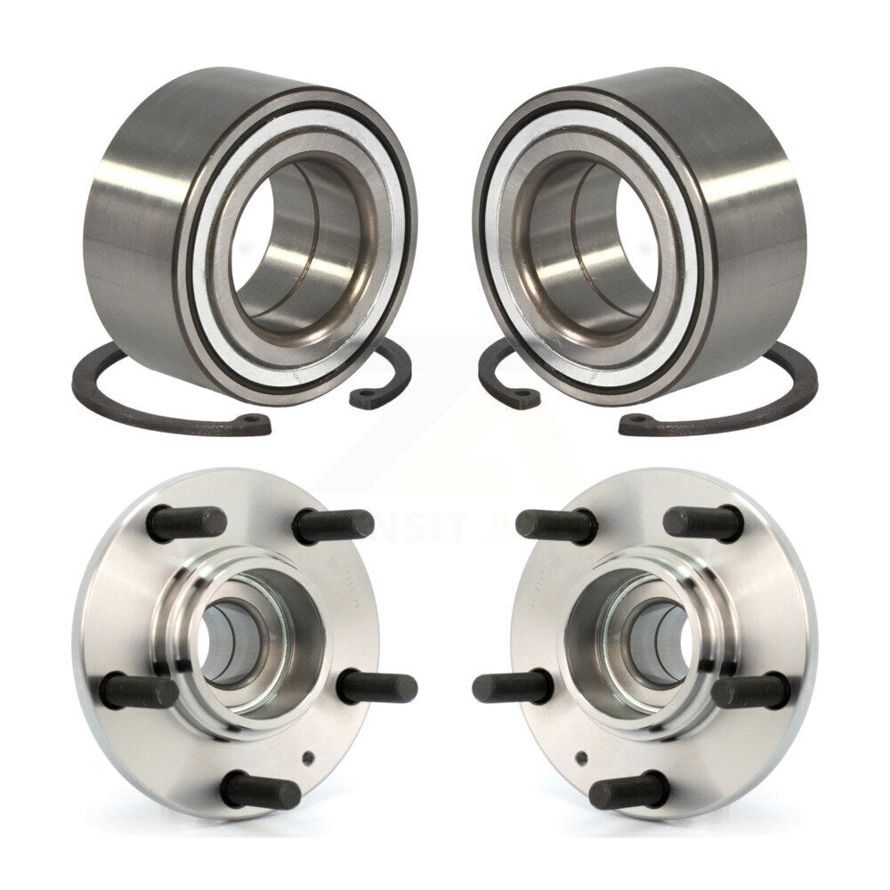 Wheel Bearing And Hub Assembly Front Rear Kit For Hyundai Tiburon