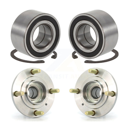 Wheel Bearing And Hub Assembly Front Rear Kit For Mitsubishi Lancer