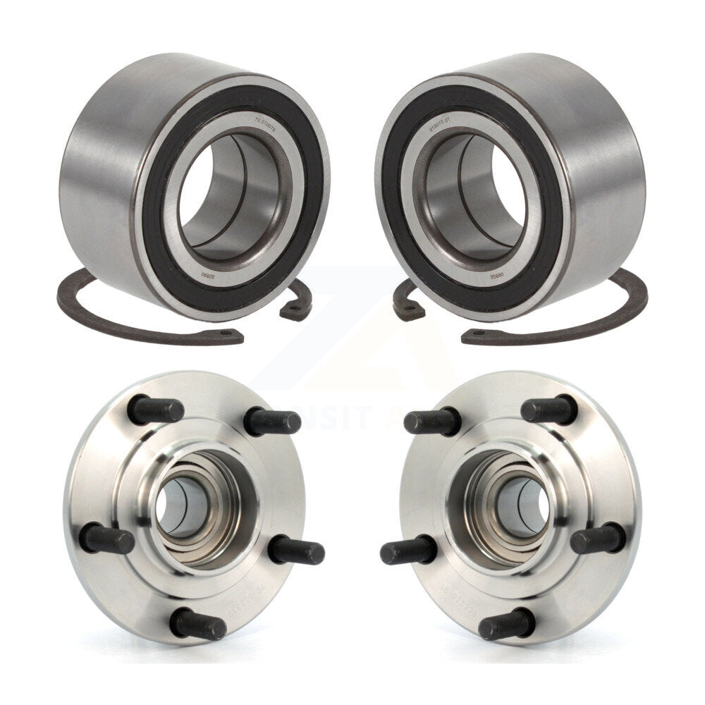 Wheel Bearing And Hub Assembly Front Rear Kit For Mitsubishi Lancer Outlander