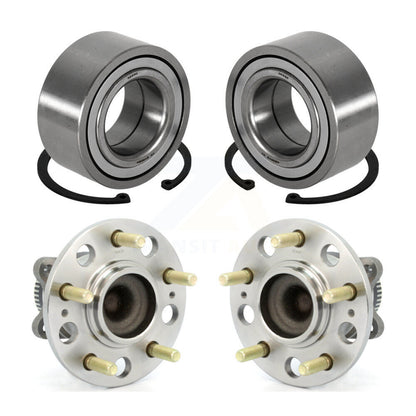 Wheel Bearing And Hub Assembly Front Rear Kit For 2011 Hyundai Azera