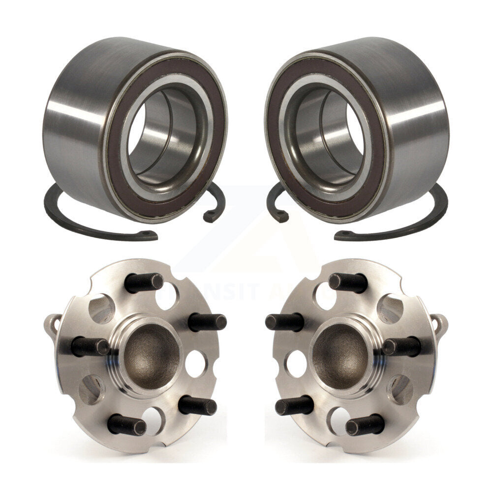 Wheel Bearing And Hub Assembly Front Rear Kit For 2005-2010 Honda Odyssey
