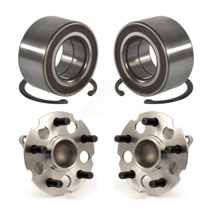 Wheel Bearing And Hub Assembly Front Rear Kit For 2005-2010 Honda Odyssey