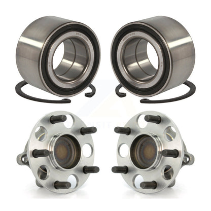 Wheel Bearing And Hub Assembly Front Rear Kit For Honda Civic
