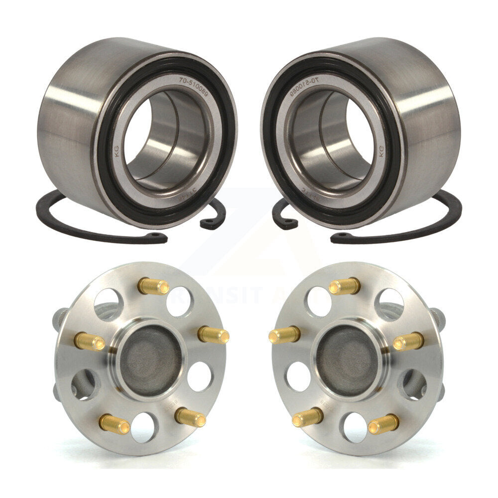 Wheel Bearing And Hub Assembly Front Rear Kit For Honda Civic