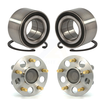 Wheel Bearing And Hub Assembly Front Rear Kit For Honda Civic