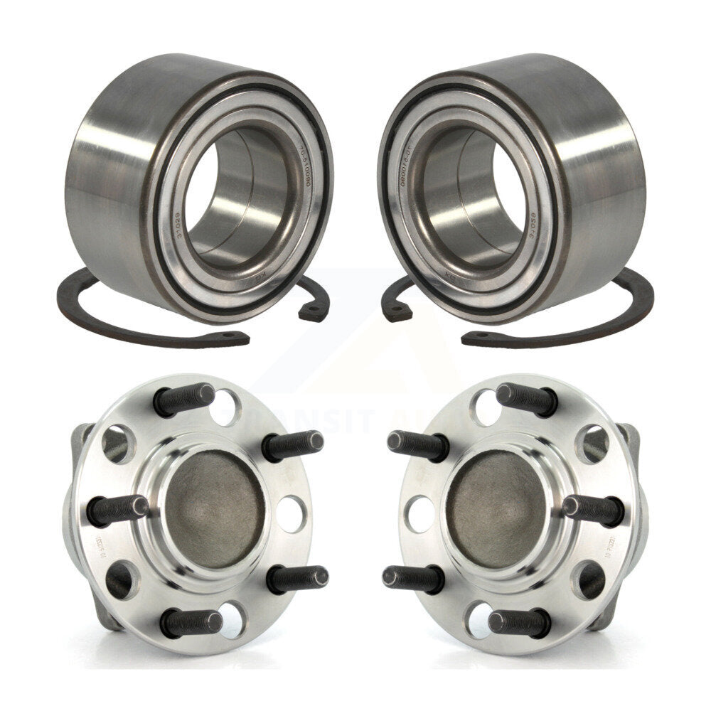 Wheel Bearing And Hub Assembly Front Rear Kit For Dodge Caliber
