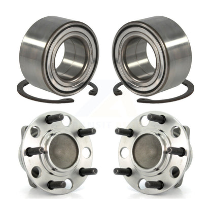 Wheel Bearing And Hub Assembly Front Rear Kit For Dodge Caliber