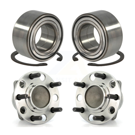 Wheel Bearing And Hub Assembly Front Rear Kit For Dodge Caliber