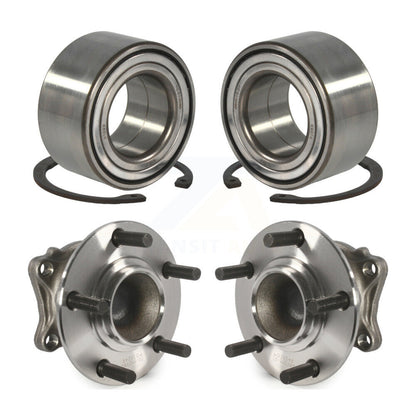 Wheel Bearing And Hub Assembly Front Rear Kit For Mitsubishi Outlander FWD
