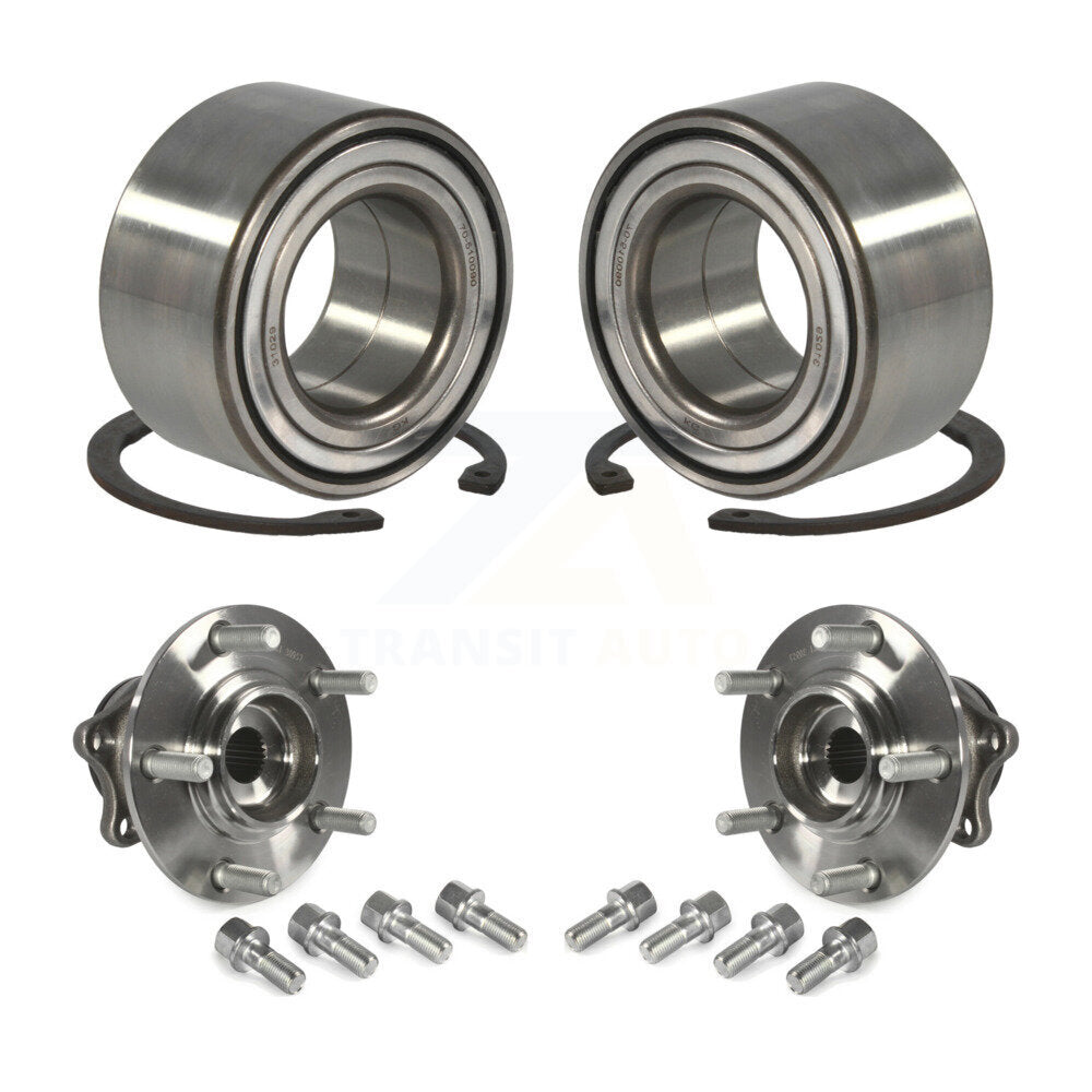 Wheel Bearing And Hub Assembly Front Rear Kit For Mitsubishi Outlander RVR