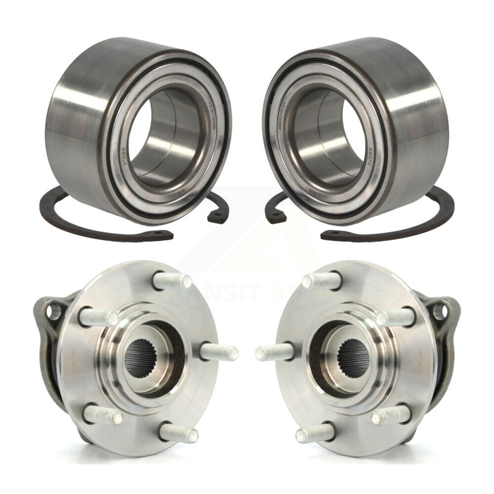 Wheel Bearing And Hub Assembly Front Rear Kit For Mitsubishi Outlander Sport
