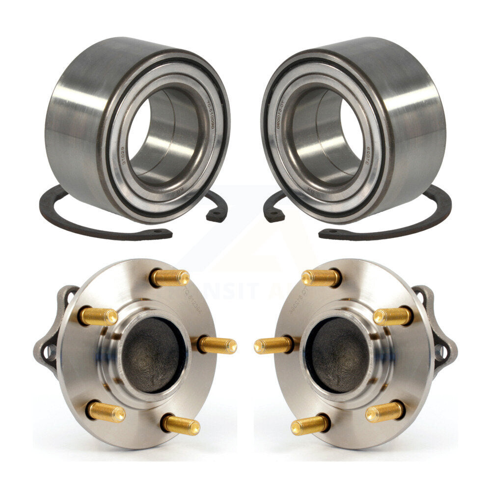 Wheel Bearing Hub Assembly Front Rear Kit For Mitsubishi Lancer Outlander Sport