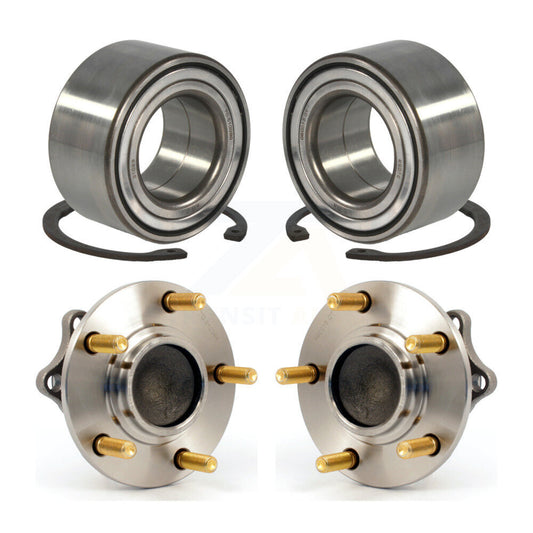 Wheel Bearing Hub Assembly Front Rear Kit For Mitsubishi Lancer Outlander Sport