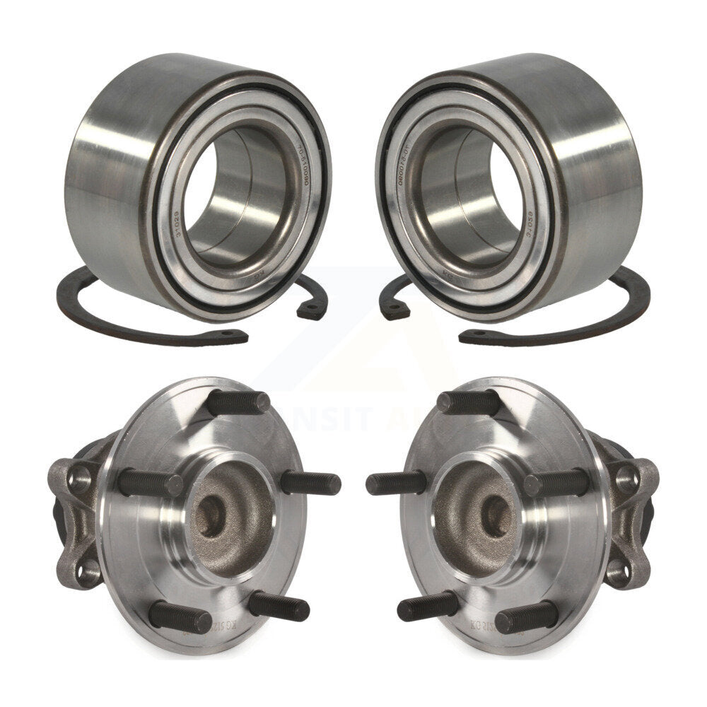 Wheel Bearing Hub Assembly Front Rear Kit For Mitsubishi RVR Outlander Sport FWD