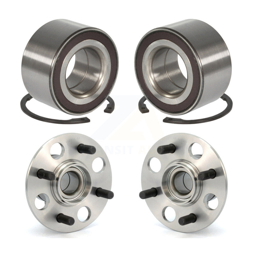 Wheel Bearing And Hub Assembly Front Rear Kit For Honda Fit Insight