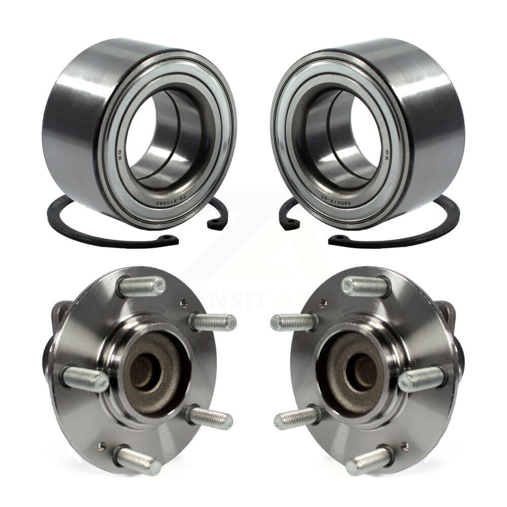 Wheel Bearing And Hub Assembly Front Rear Kit For Kia Soul