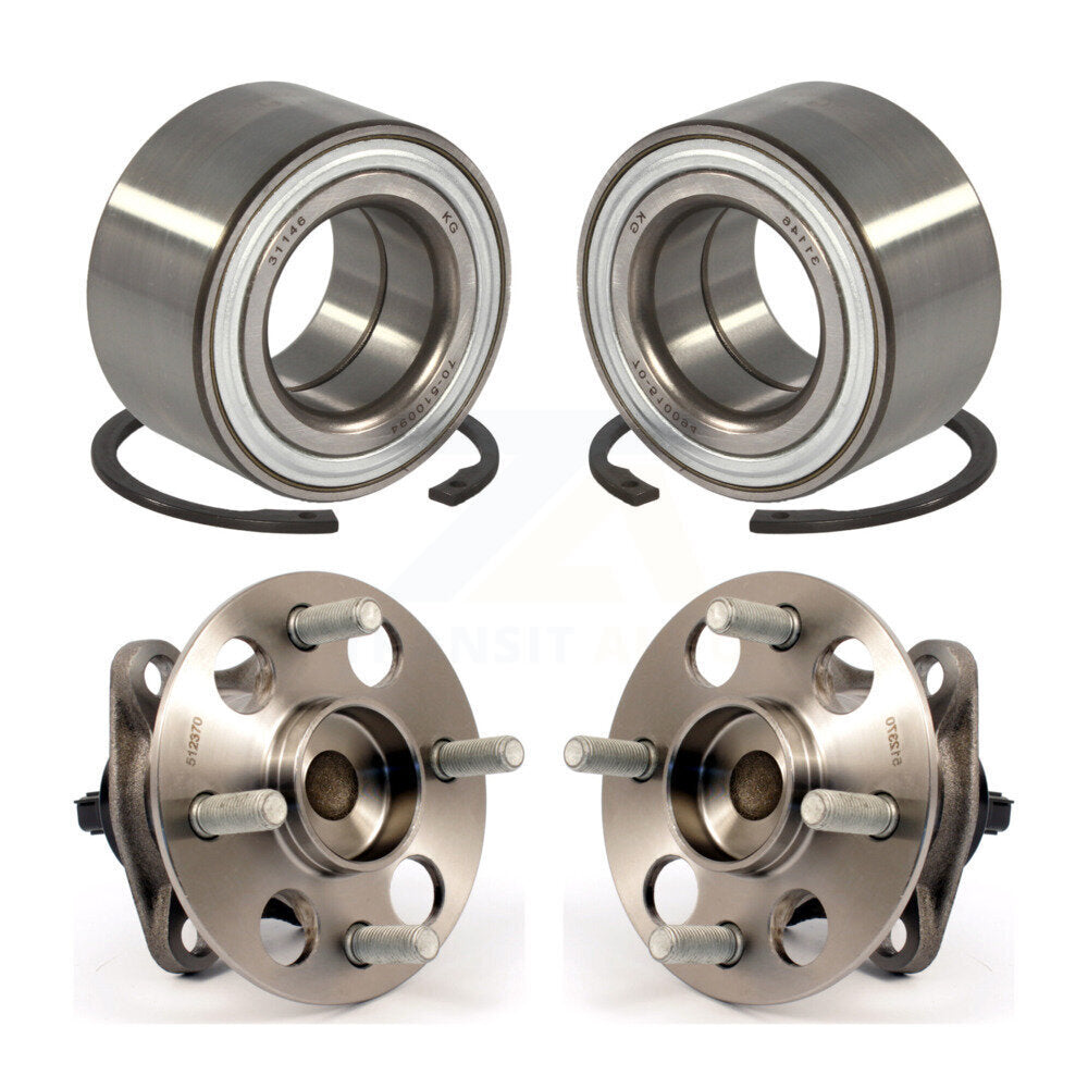 Wheel Bearing And Hub Assembly Front Rear Kit For Toyota Yaris Prius C Scion iQ