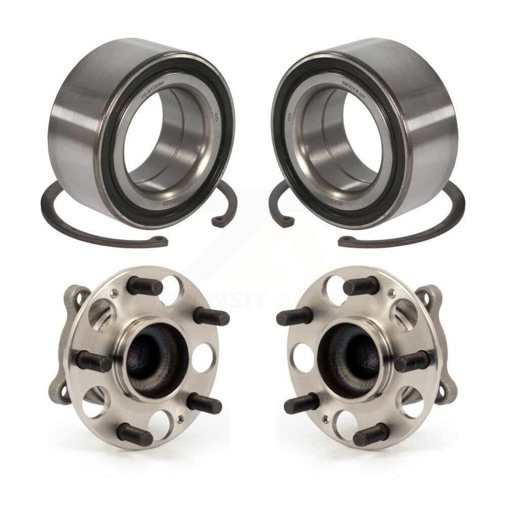Wheel Bearing And Hub Assembly Front Rear Kit For Honda Accord Acura TSX