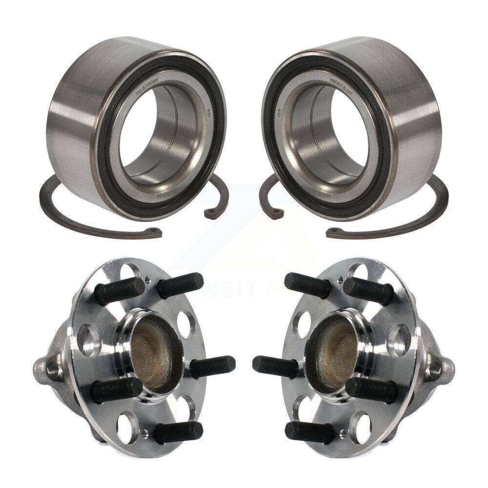 Wheel Bearing And Hub Assembly Front Rear Kit For Acura TL