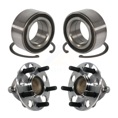 Wheel Bearing And Hub Assembly Front Rear Kit For Acura TL
