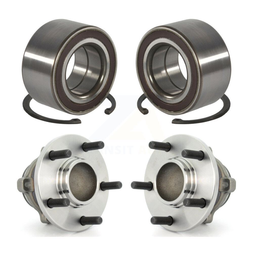 Wheel Bearing And Hub Assembly Front Rear Kit For Mazda 3 5 Sport