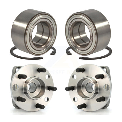 Wheel Bearing And Hub Assembly Front Rear Kit For 2002-2008 Jaguar X-Type