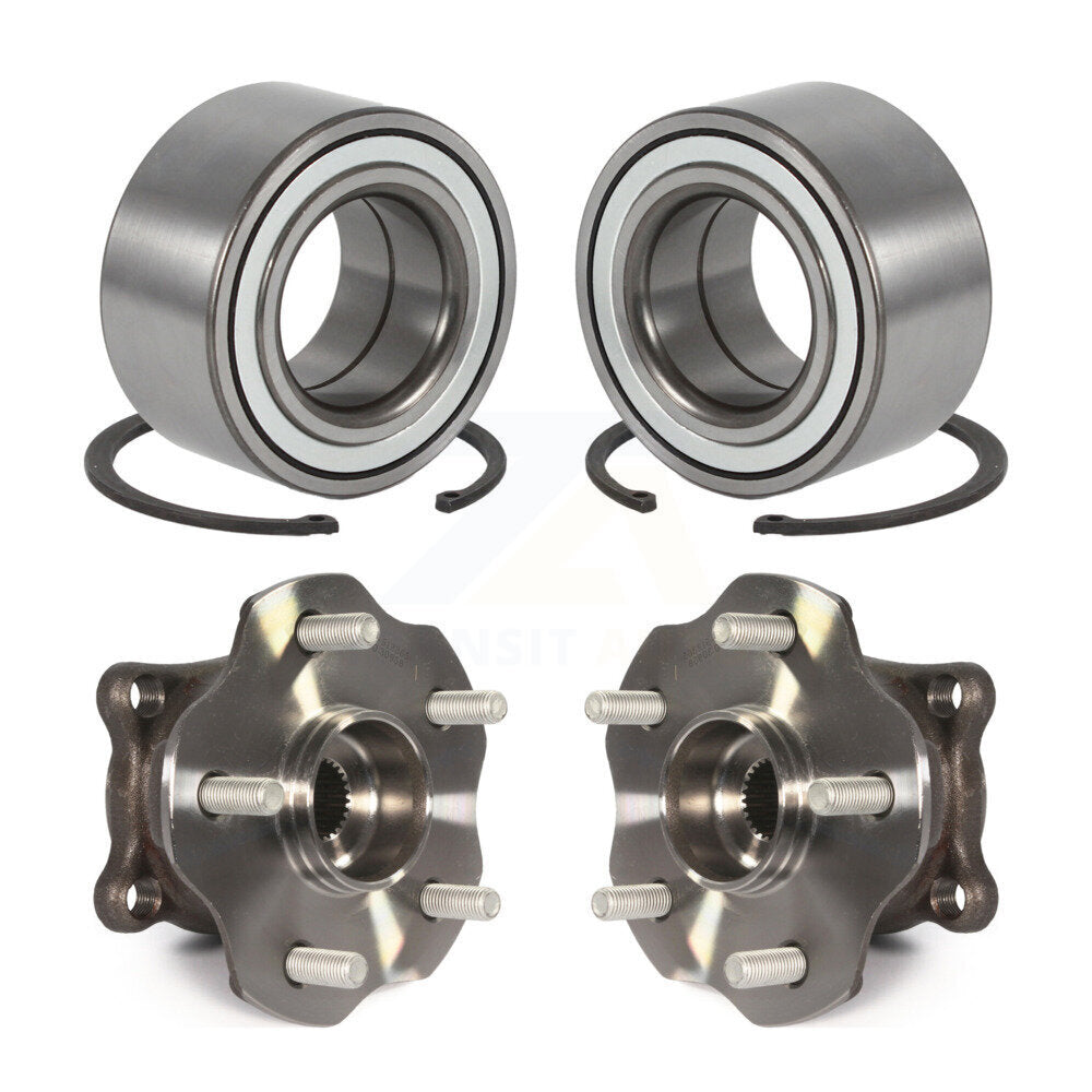 Wheel Bearing Hub Assembly Front Rear Kit For Toyota Highlander Lexus RX350 AWD